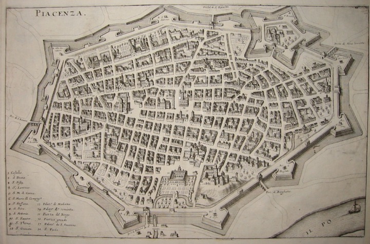 Merian Matthà¤us (1593-1650) Piacenza 1640 Francoforte